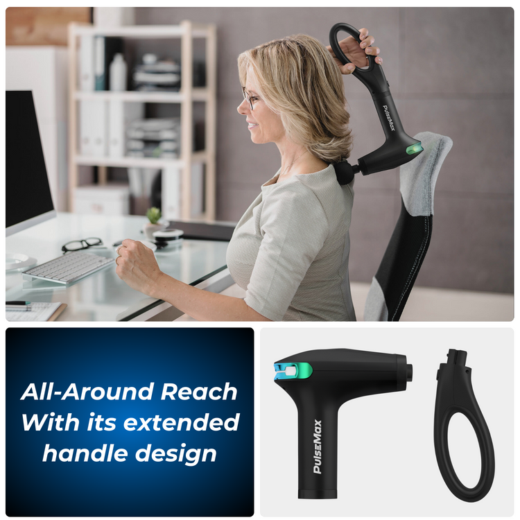 PulseMax Extended Massage Gun