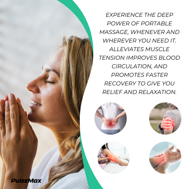 PulseMax Extended Massage Gun