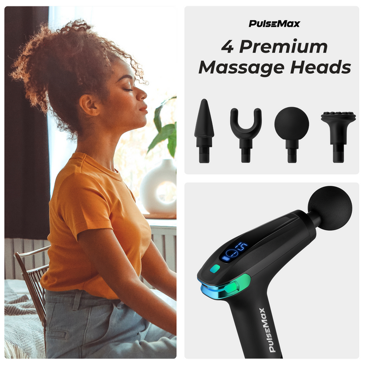 PulseMax Extended Massage Gun