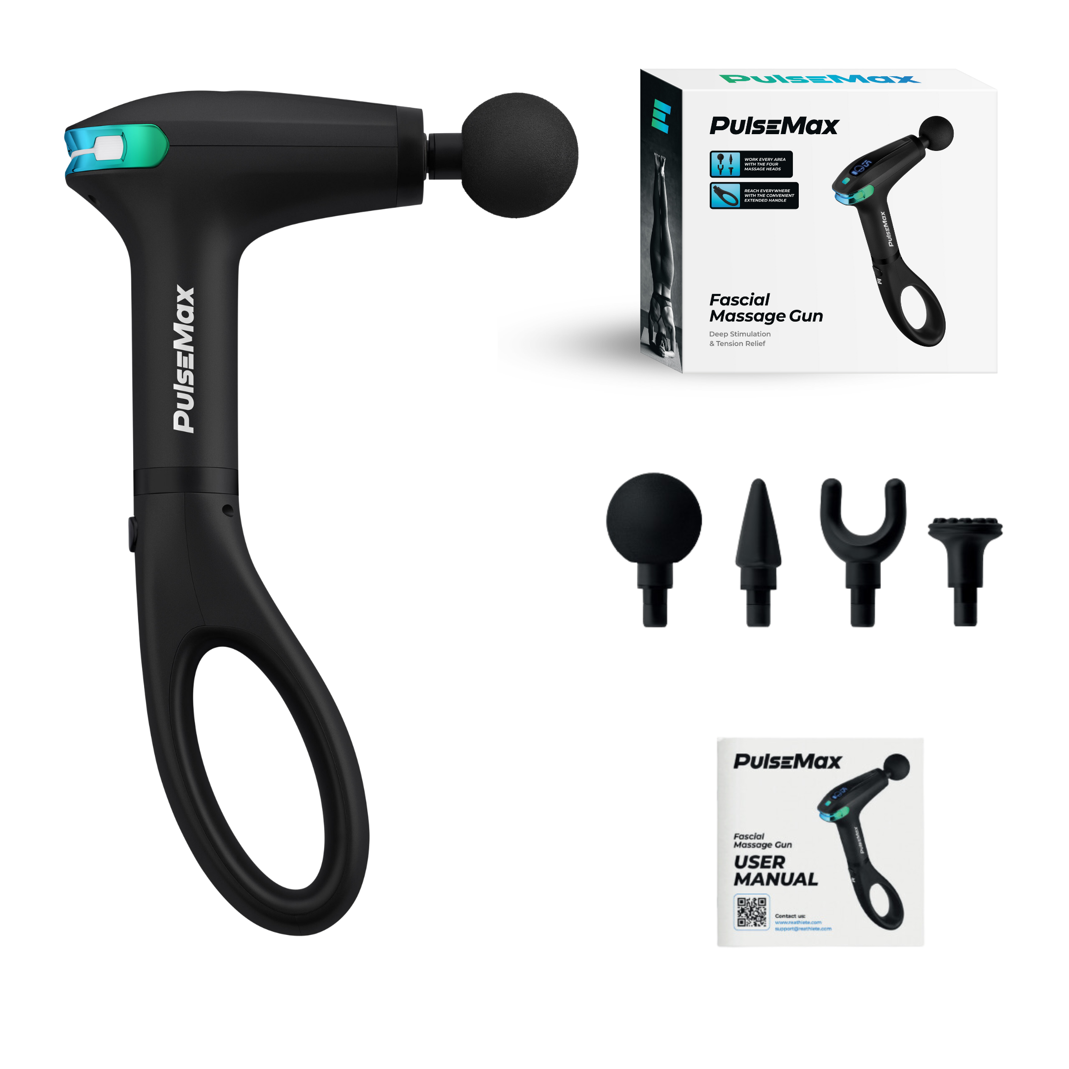 PulseMax Extend Massage Gun