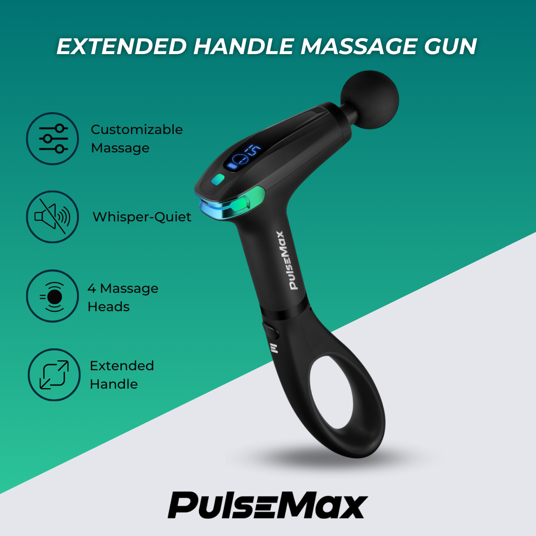 PulseMax Extended Massage Gun