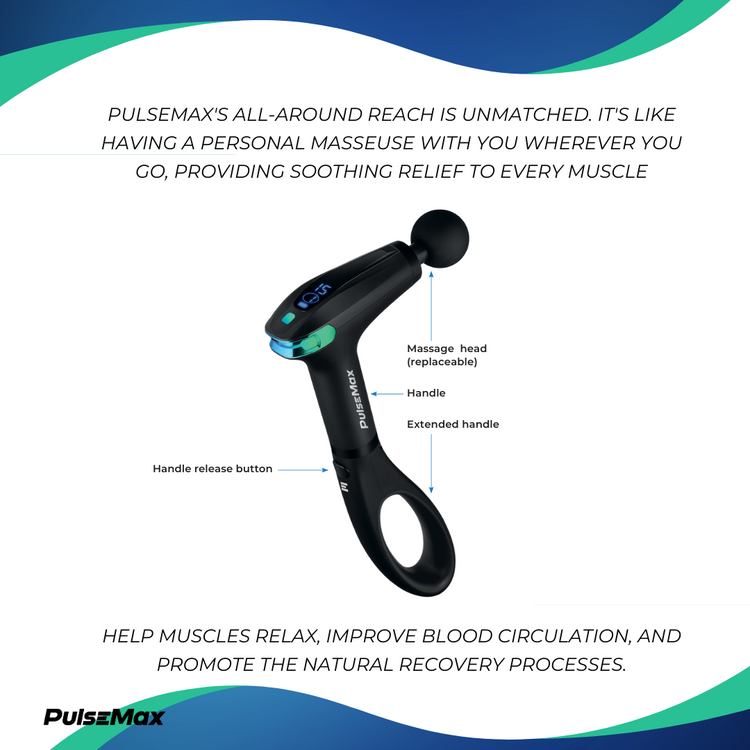 PulseMax Extend Massage Gun