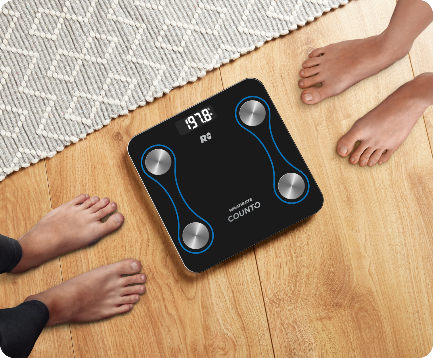 Smart Weight Scale Digital Counto Smart Scale,Counto Smart Scale12  Measurements