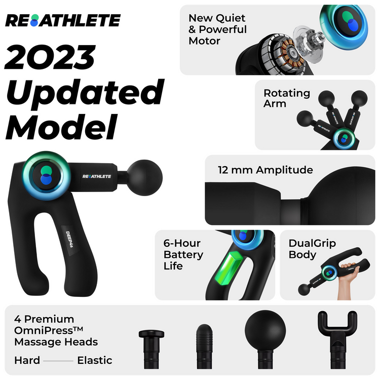Reathlete DEEP4s Massage Gun